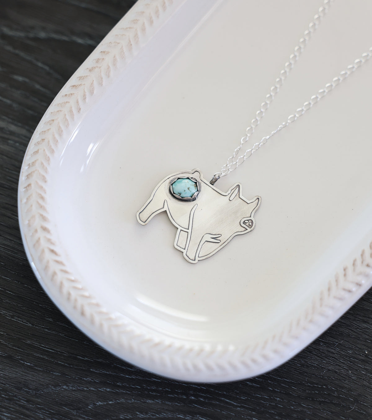 Dry Creek Pig Necklace