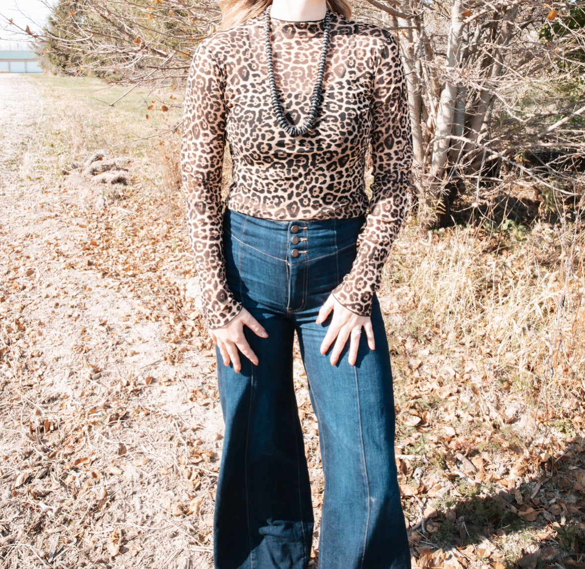 Cheetah Print Top