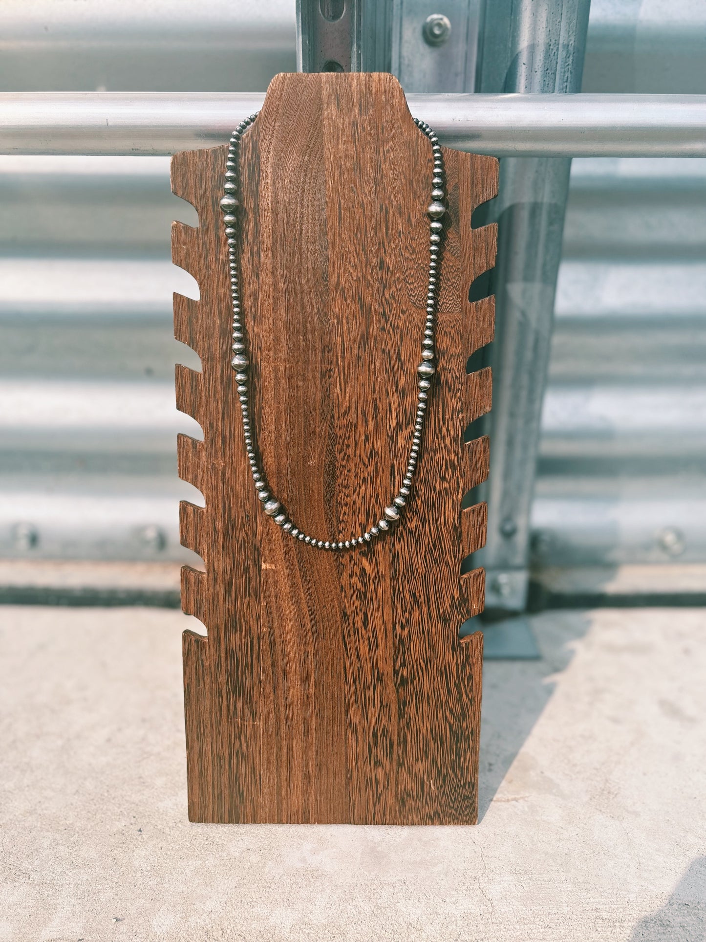Graduated Navajo Pearl Necklace