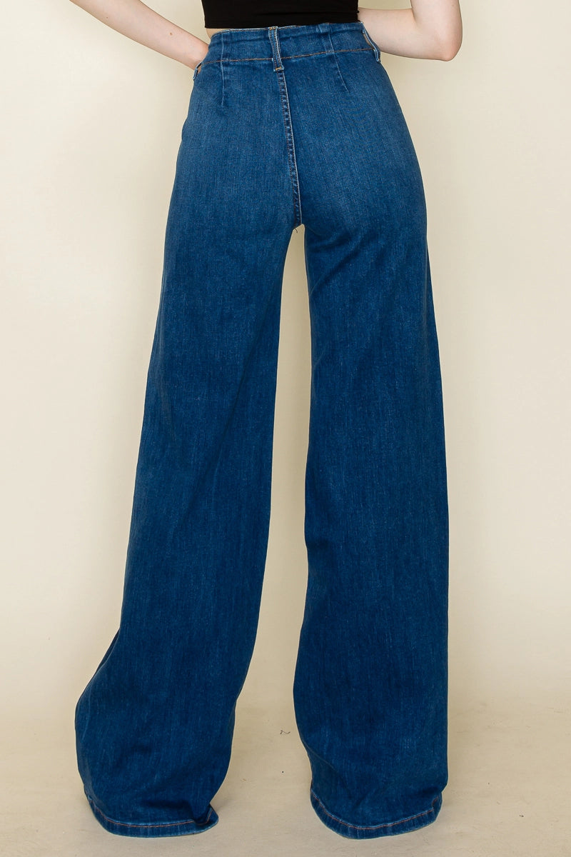 Medium Wash O2 Denim Trouser Jeans