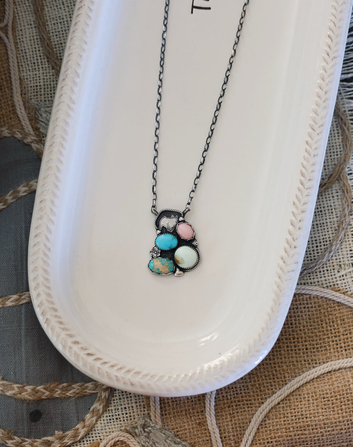 Funky Pig Necklace