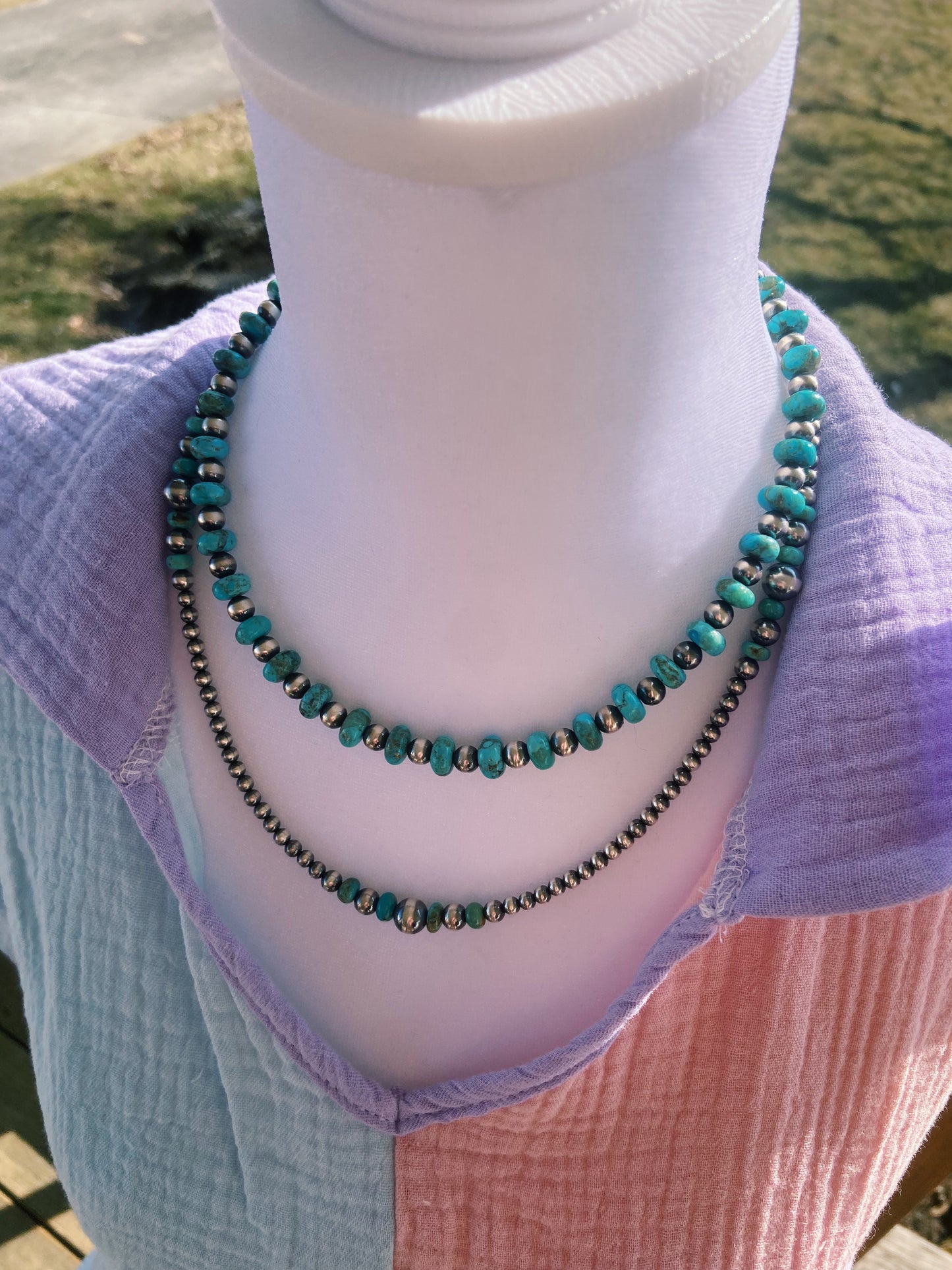 Color Block Short Sleeved Top - Pink/Color, Purple, & Teal