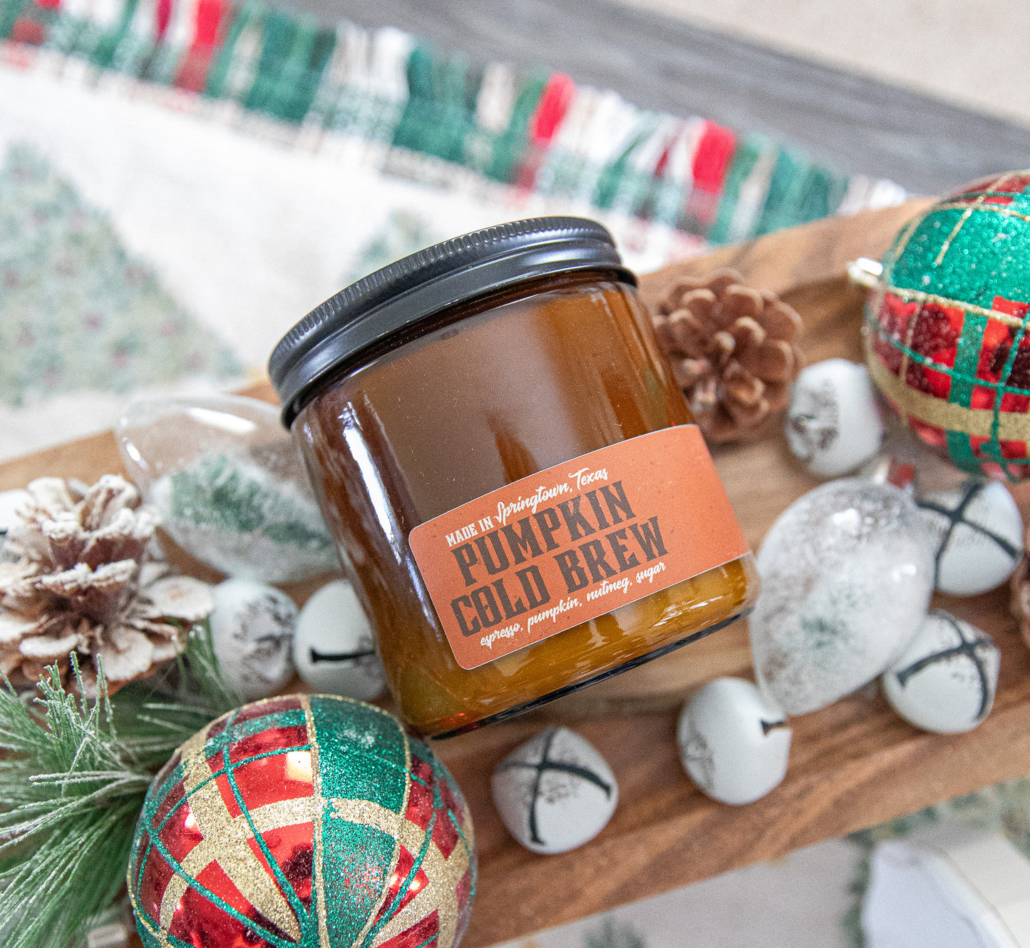 Pumpkin Cold Brew Candle