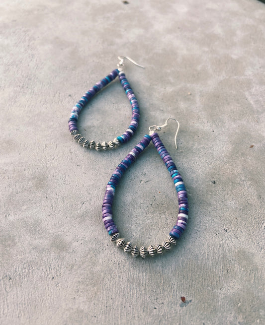 Blue & Purple Earrings