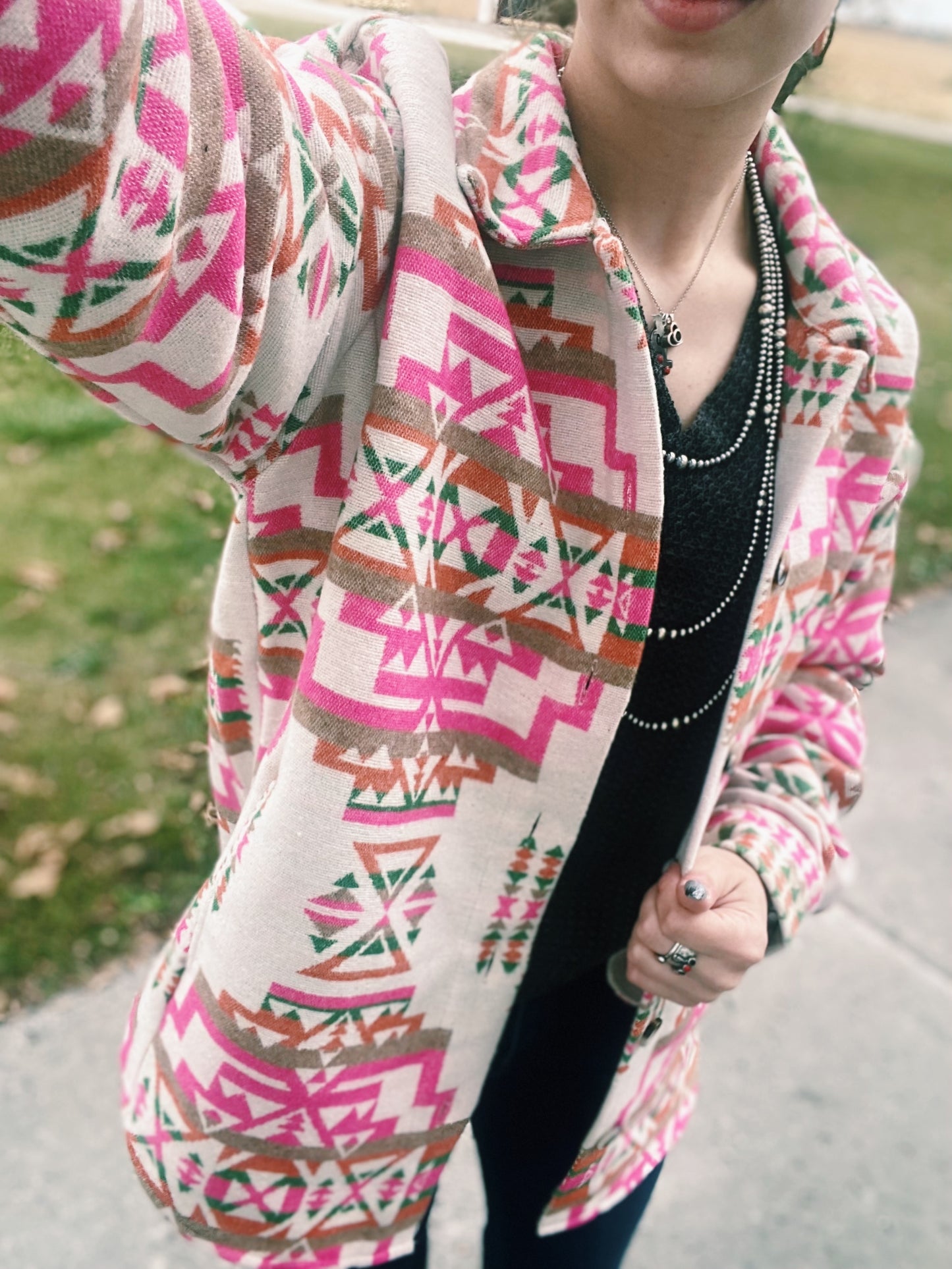 Bright Aztec Jacket