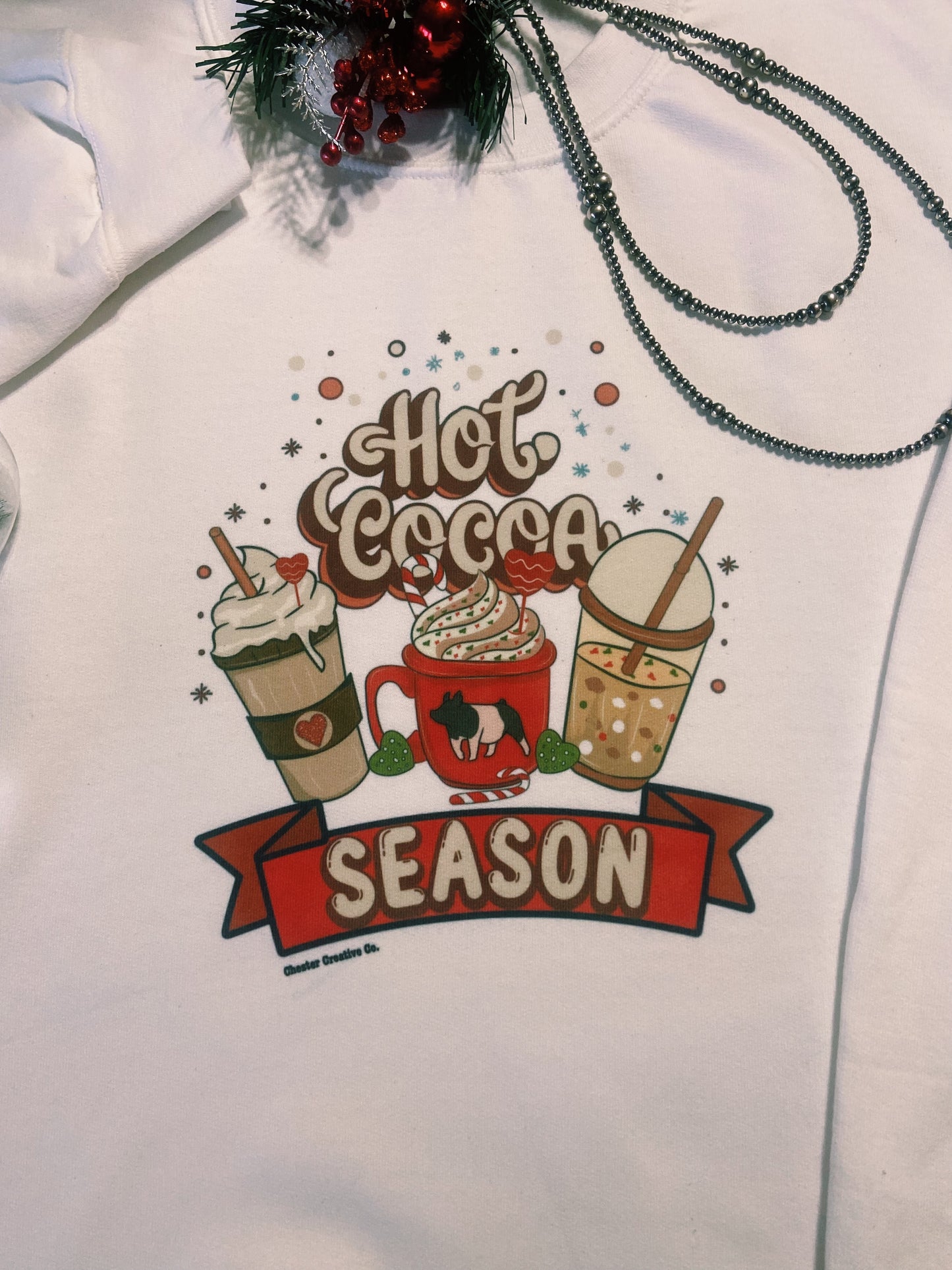 Hot Cocoa Season CCC Exclusive Design Crewneck