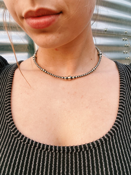 Real Navajo Pearl Choker