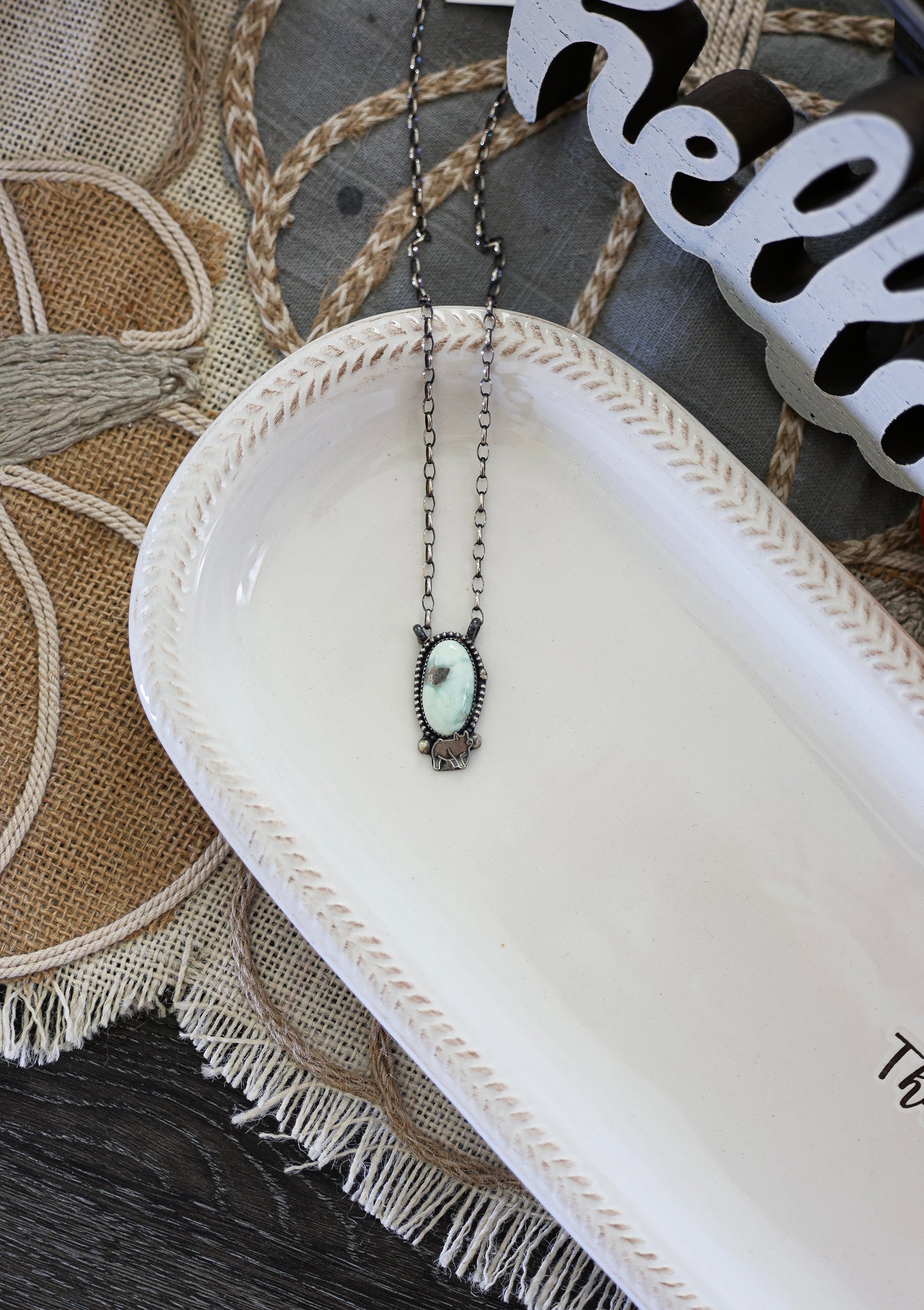 Paloma Pig Necklace