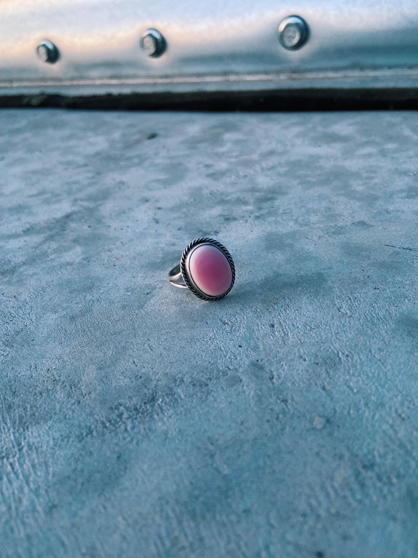 Pink Conch Ring