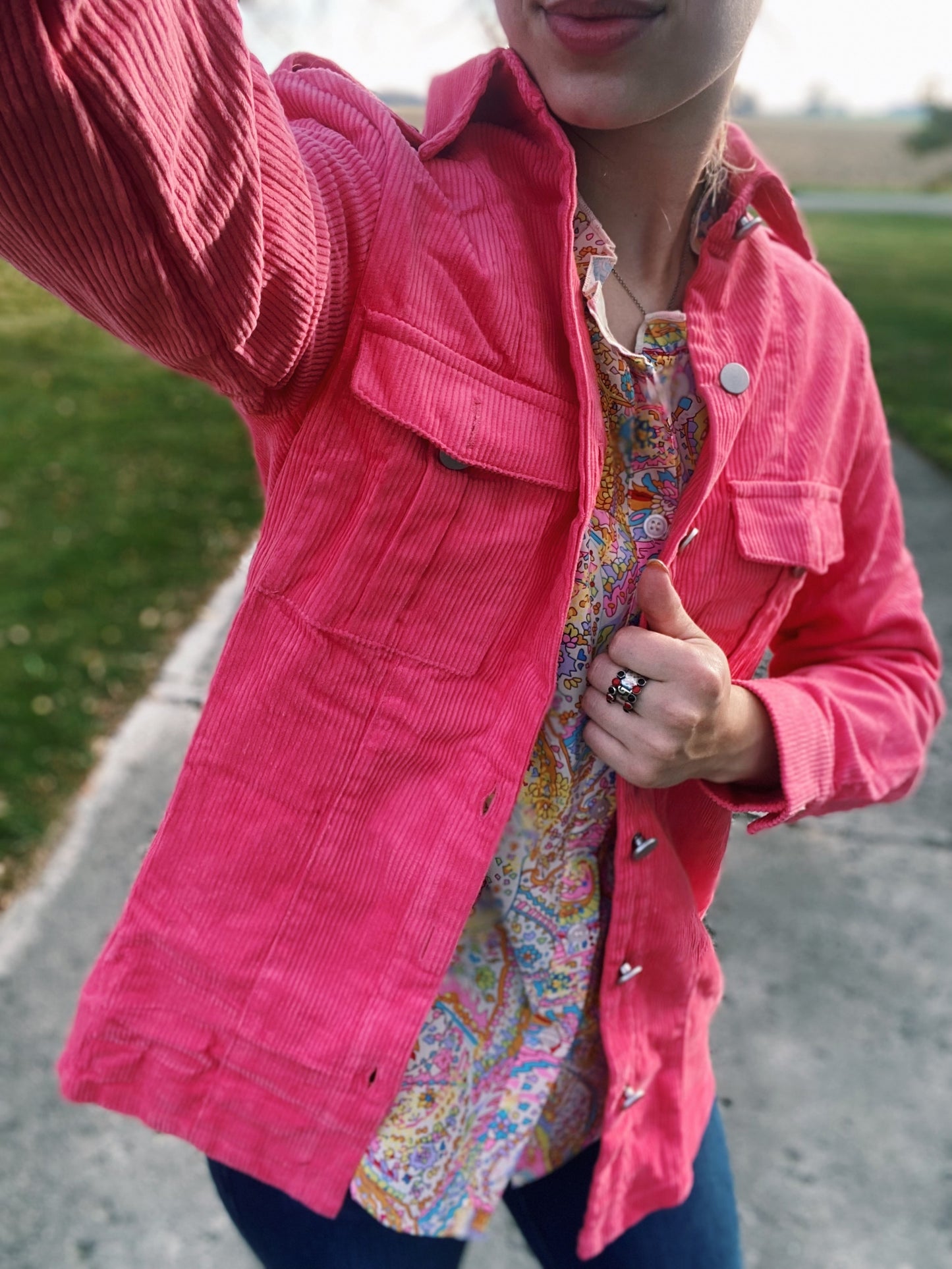 Hot Pink Jacket