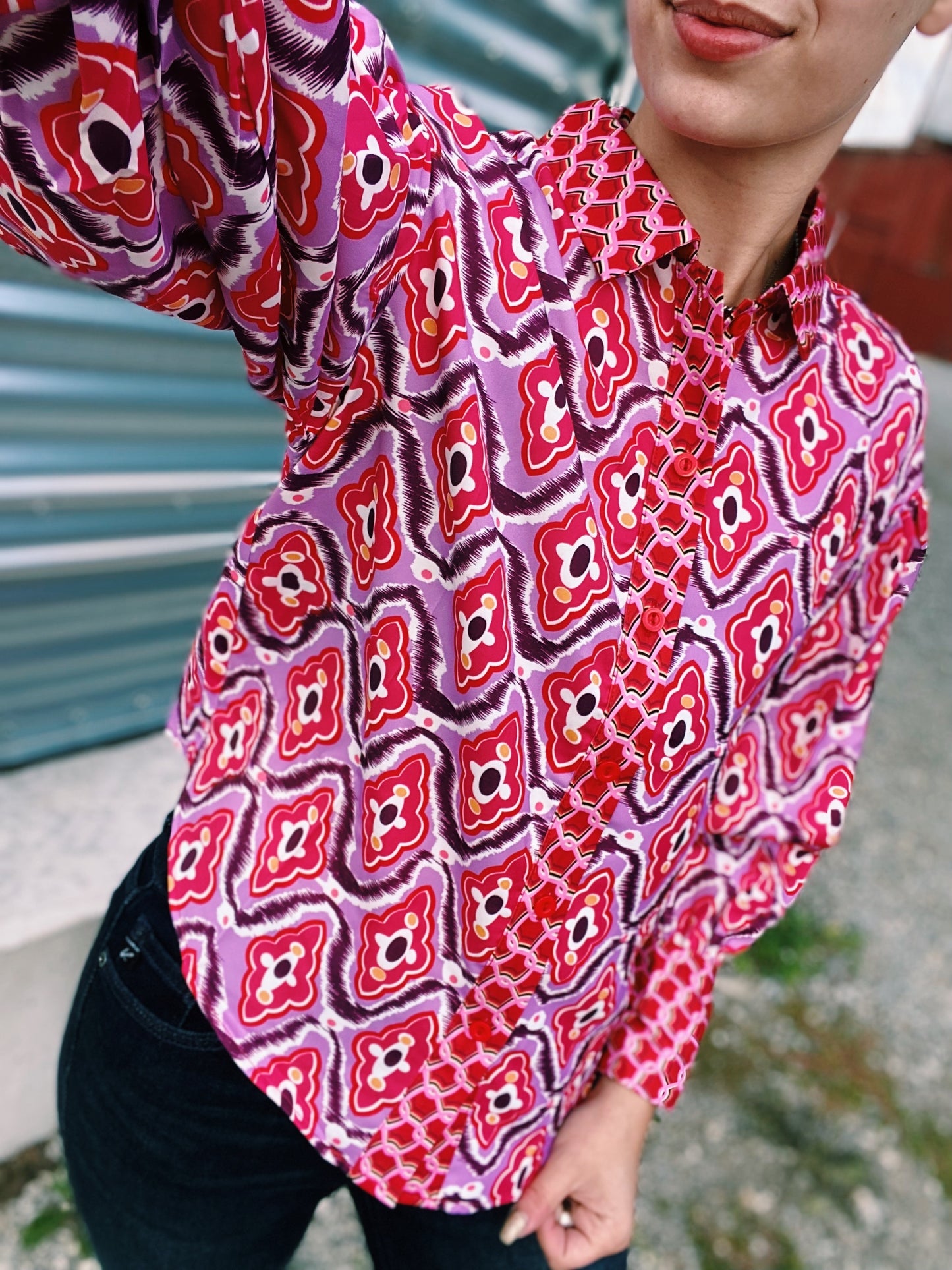 Crazy Printed Show Shirt