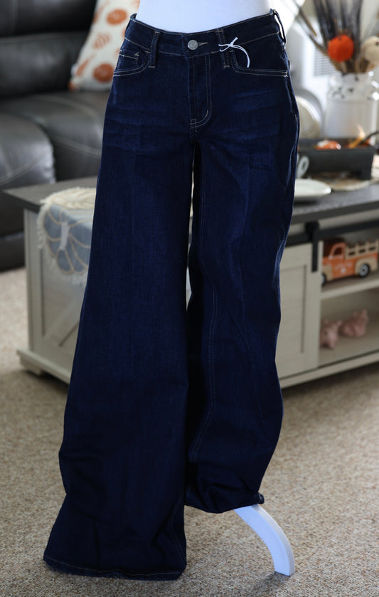 Dark Wash Vervet Trouser Jeans
