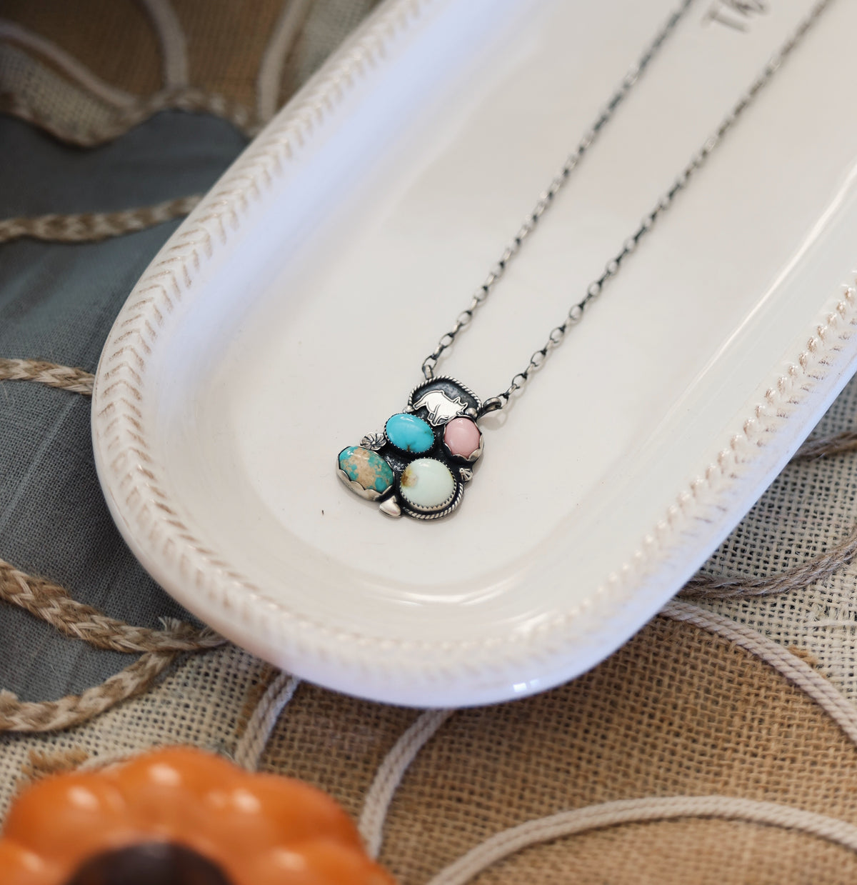 Funky Pig Necklace