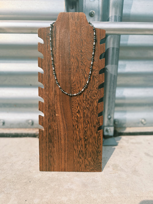 Navajo Pearl & Torpedo Necklace