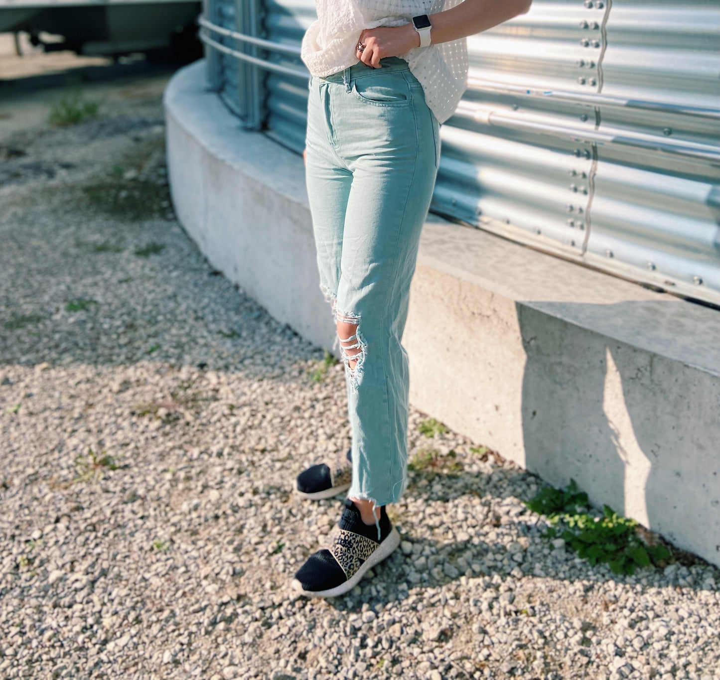 Light Blue Vervet Jeans