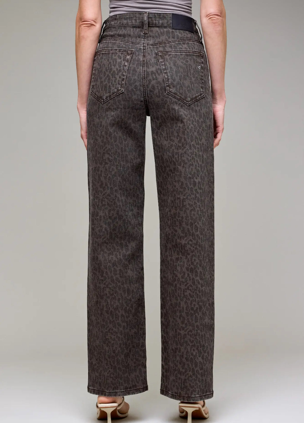 Brown Cheetah High Rise Jeans