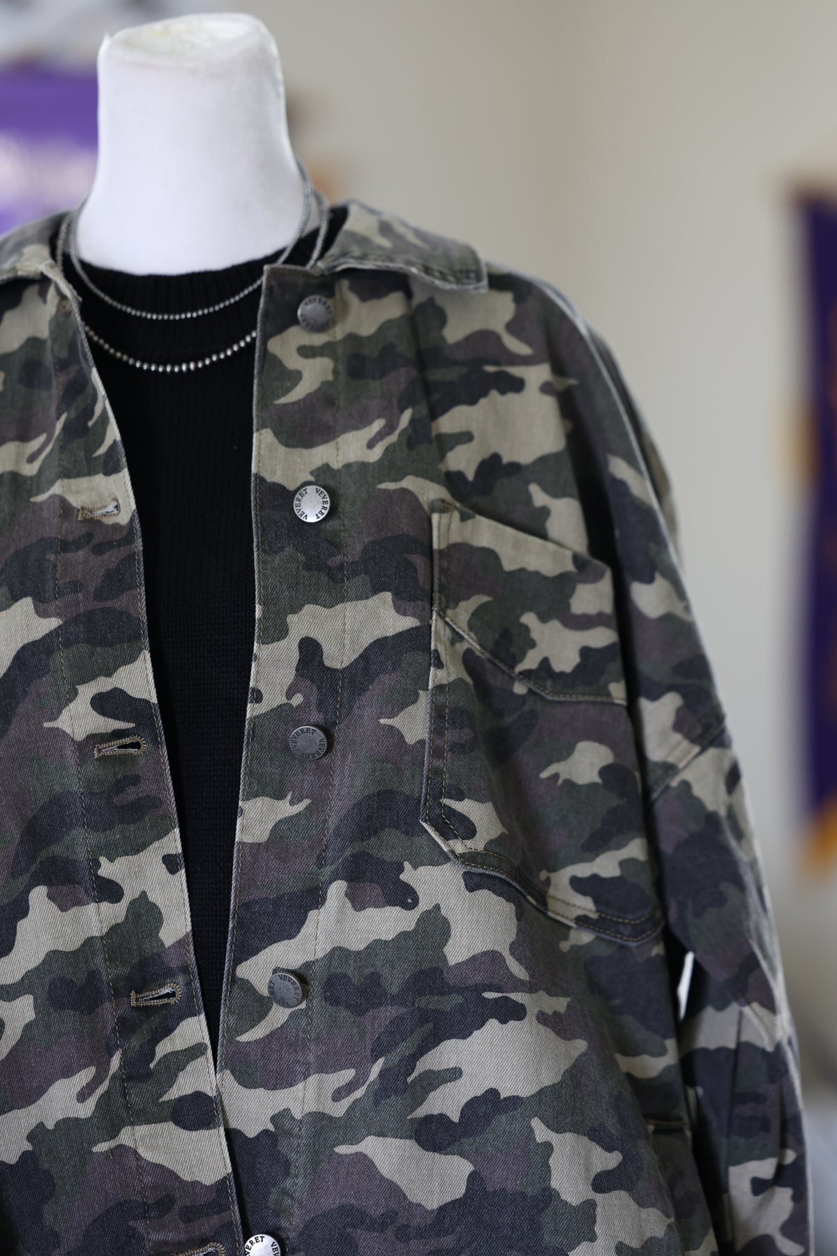 Camo Cargo Jacket