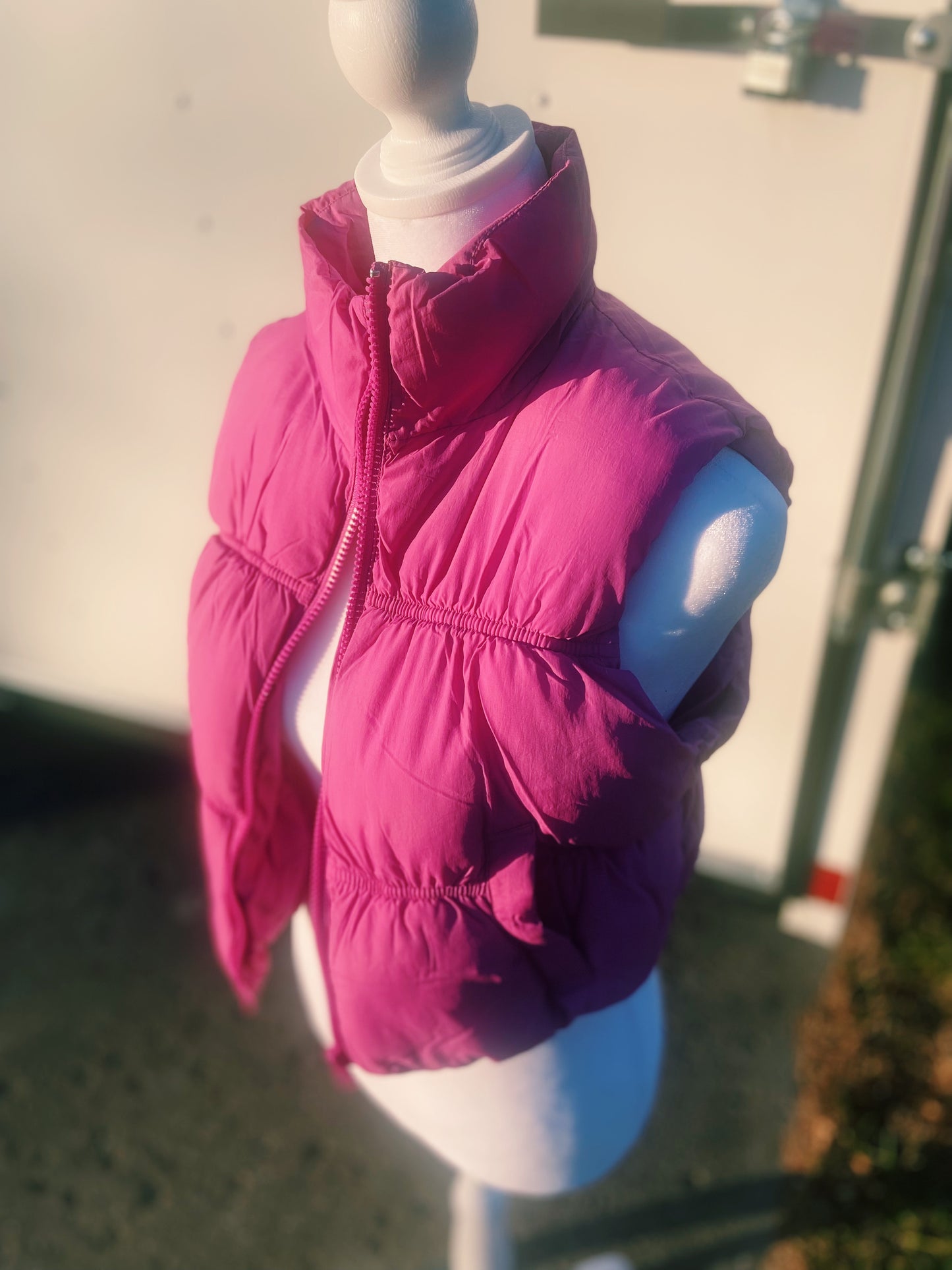 Pretty Pink Puffer Vest