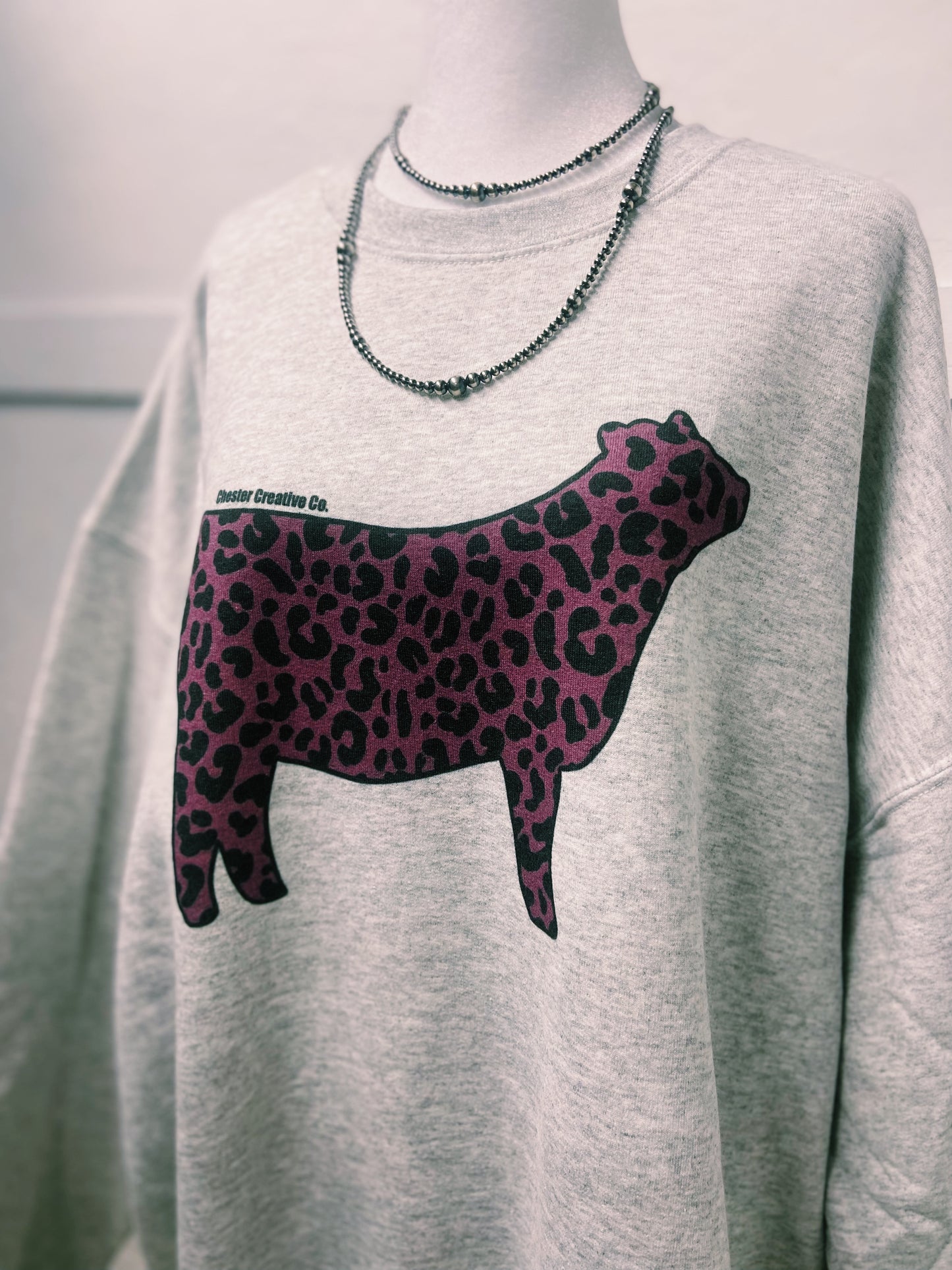 Ready To Ship Cattle Crewneck