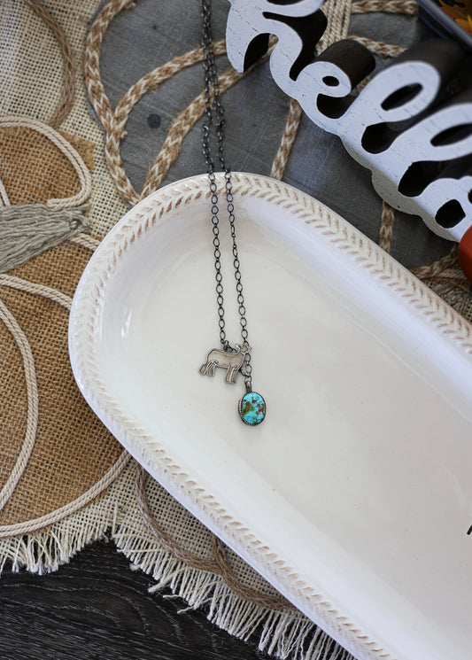 Sonoran Gold Lamb Charm Necklace