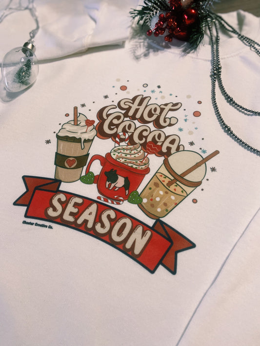 Hot Cocoa Season CCC Exclusive Design Crewneck