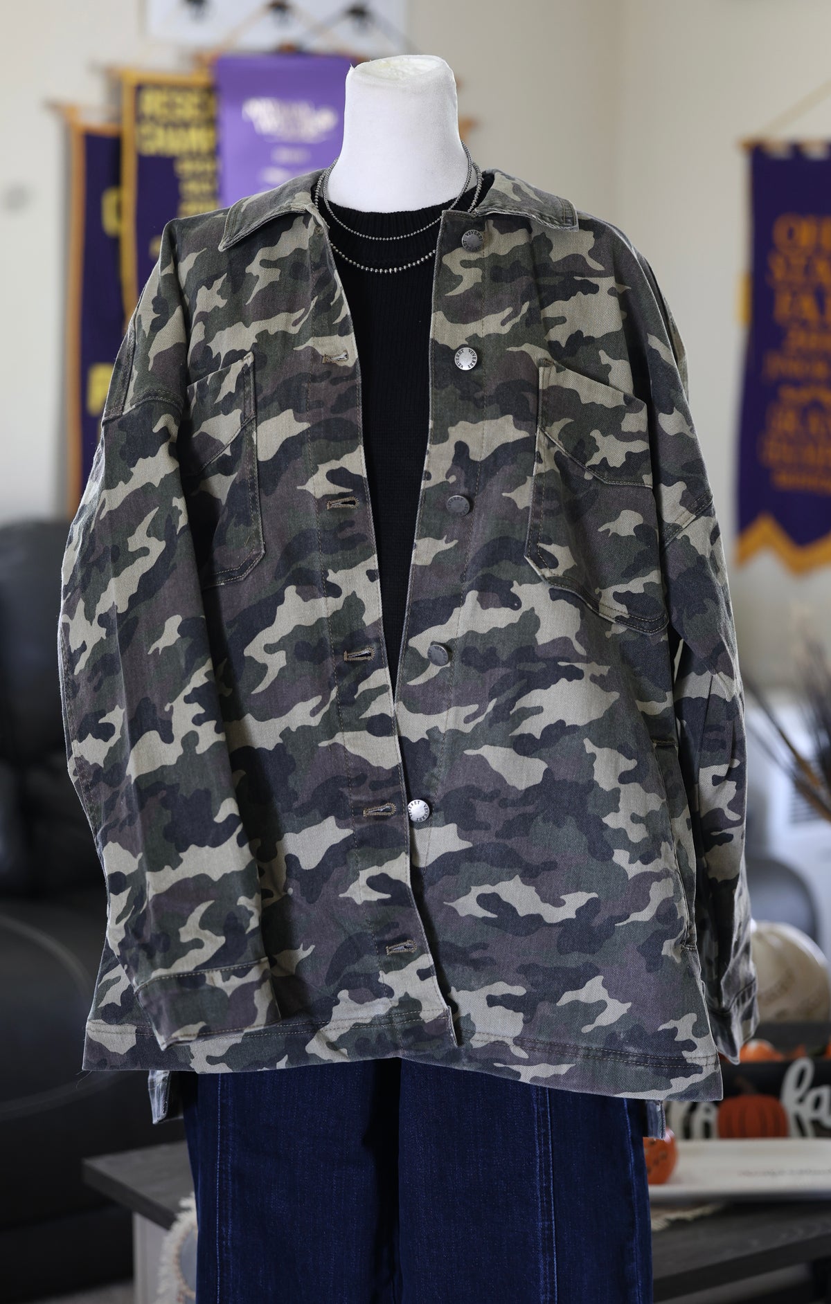Camo Cargo Jacket