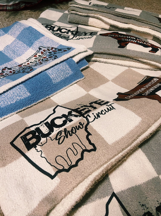 Blankets with PRE-MADE CCC Designs