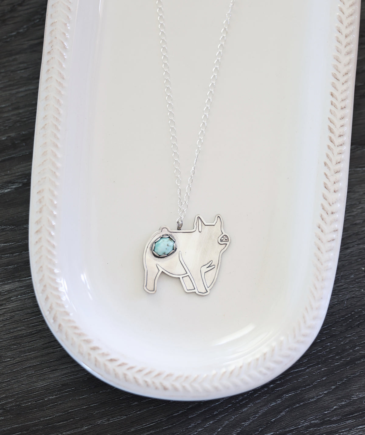 Dry Creek Pig Necklace
