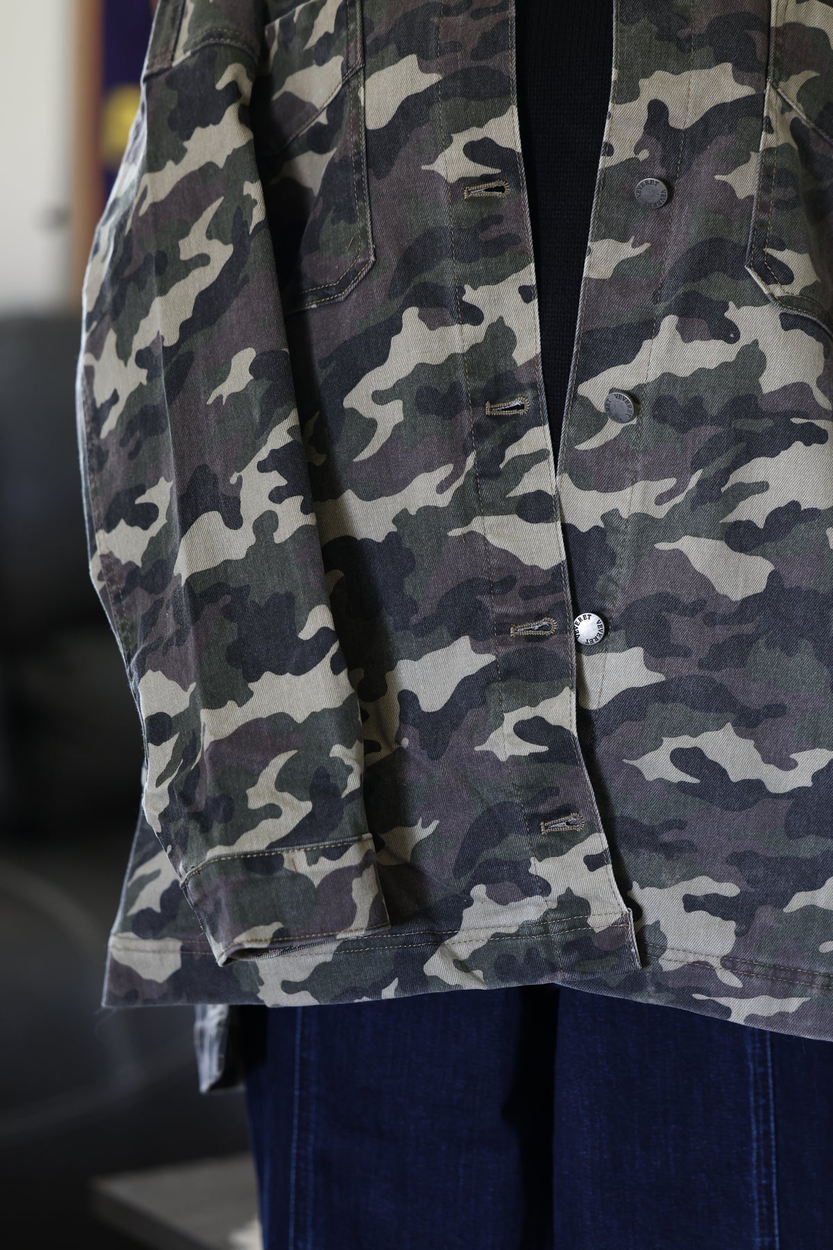 Camo Cargo Jacket