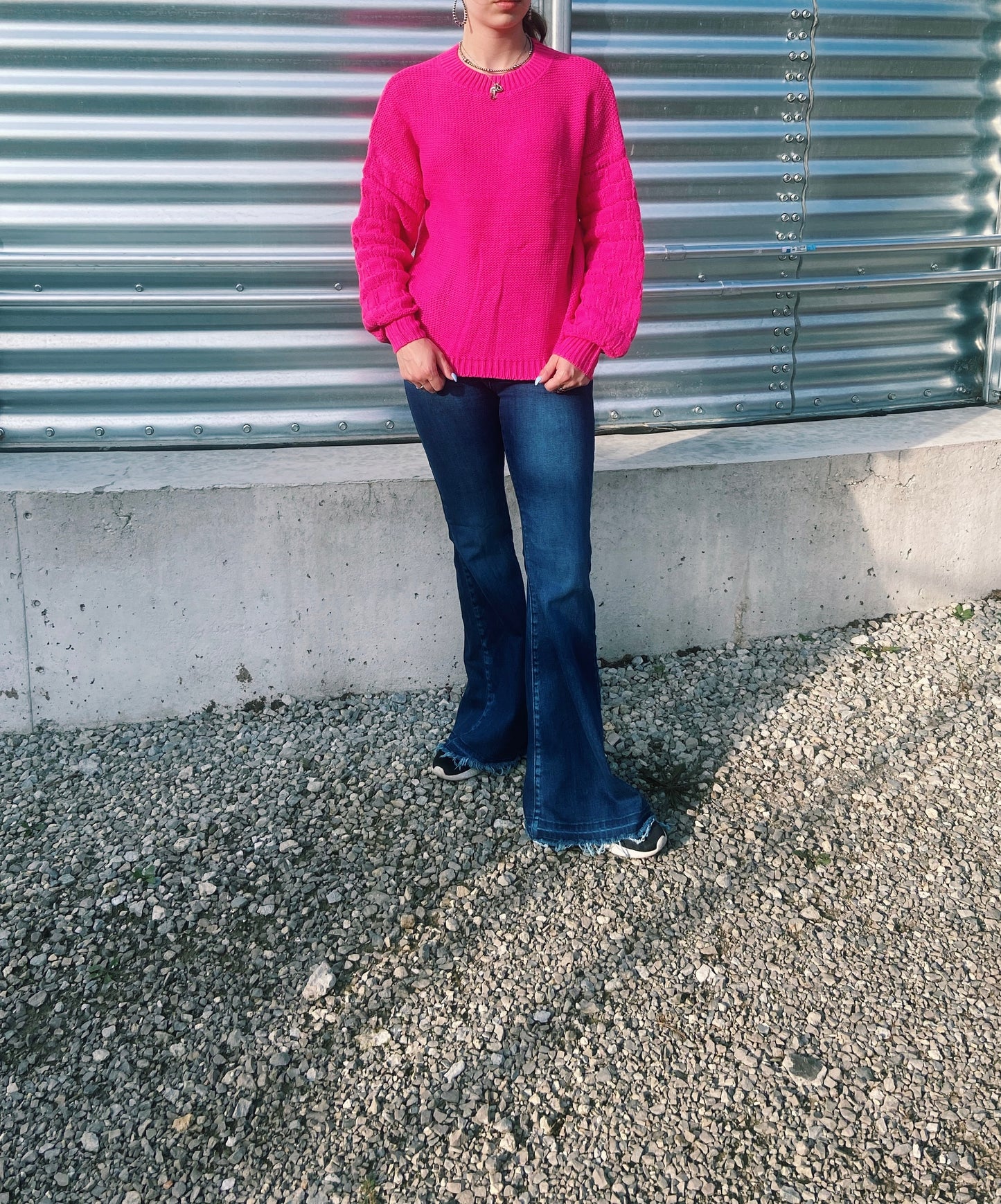 Hot Pink Sweater