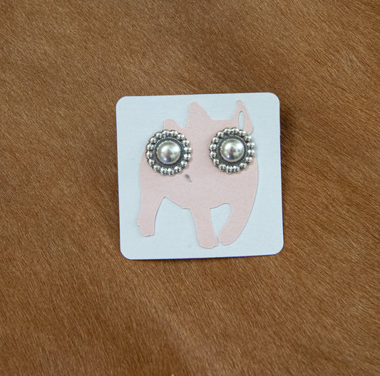 Nickel Size Concho Studs