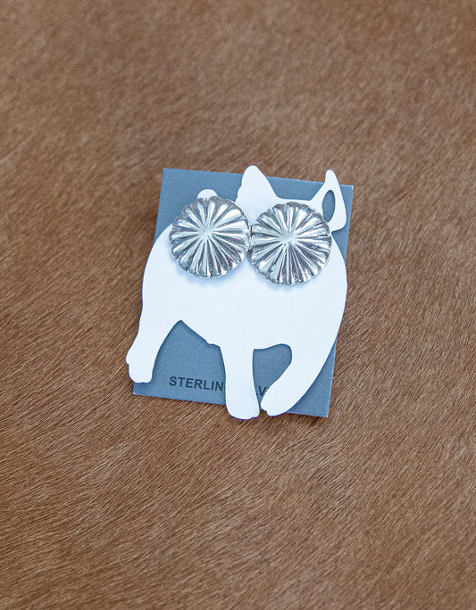 Sterling Starburst Studs