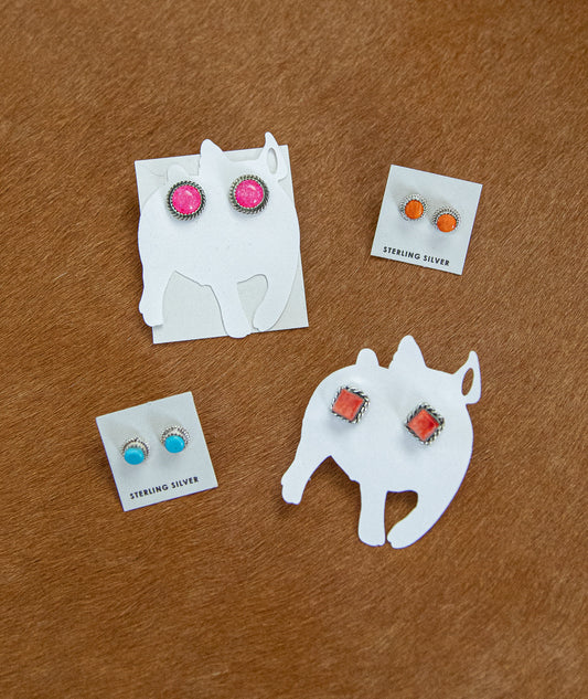 Dainty Colored Studs