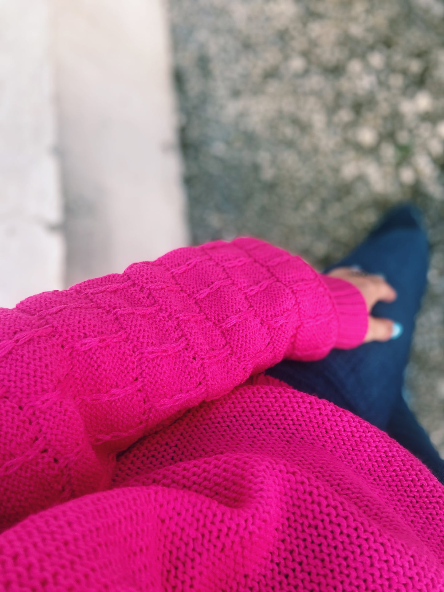 Hot Pink Sweater