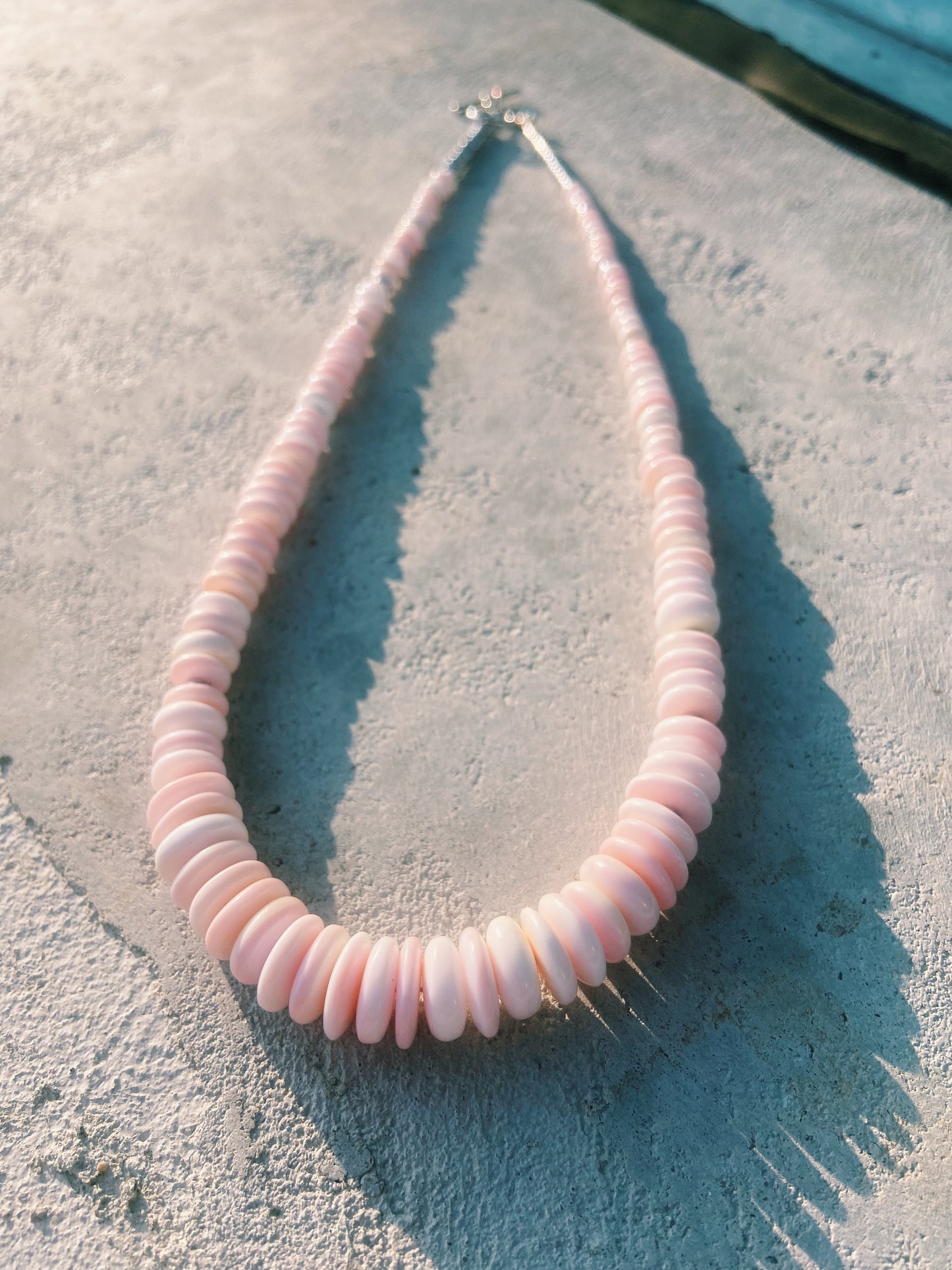 Pink Conch Necklace