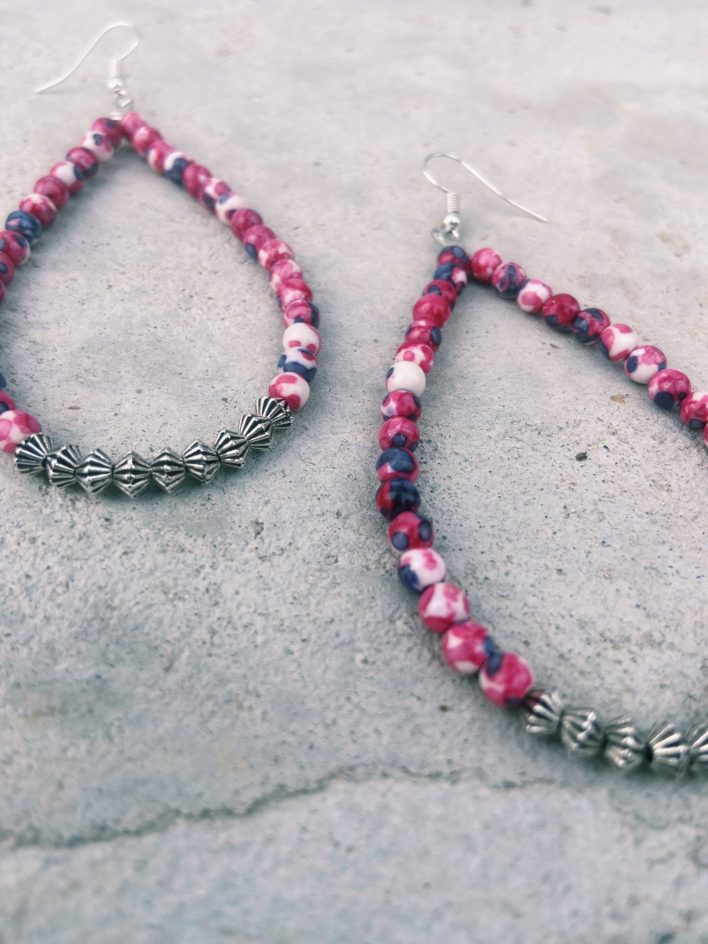 Pink & Purple Earrings