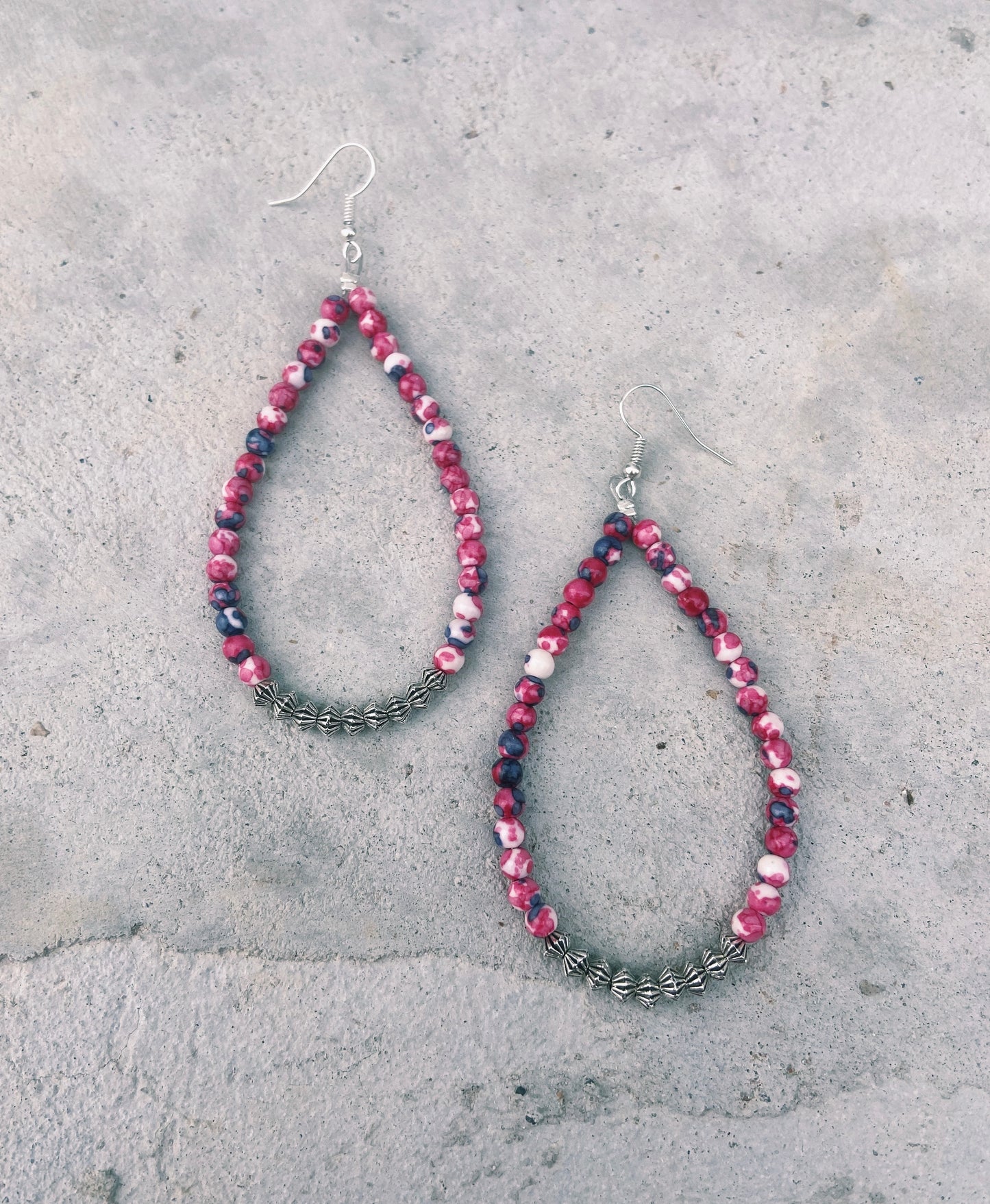 Pink & Purple Earrings