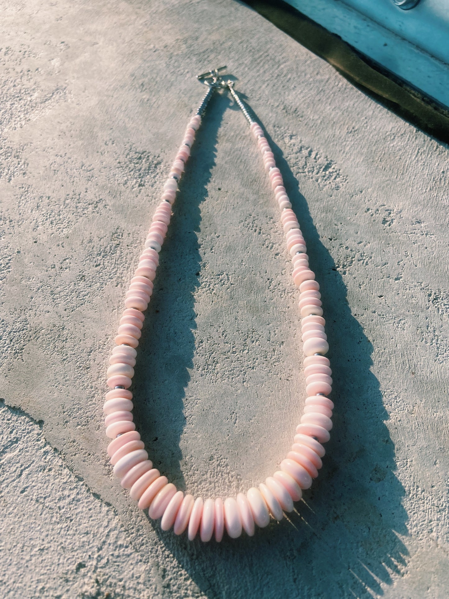 Pink Conch Necklace